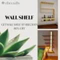 INR 2600,  Wall Shelf &ndash; Modern Storage By Vibecrafts