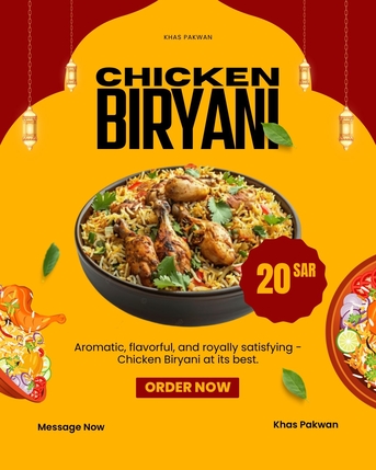 Khobar, Food, SAR 20,  Homemade Food - Chicken Biryani Available