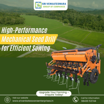 Mumbai, Farm/Garden, High-Performance Mechanical Seed Drill For Efficient Farming