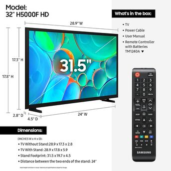 Islamabad, Electronics, PKR 61439,  Samsung HD Ready H5000 Smart TV- Get Quote