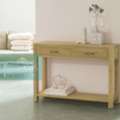 MYR 1500,  Teak Console Table 2 Drawers