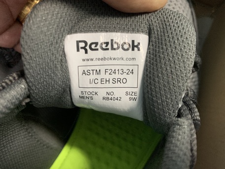 Jubail, Clothing & Accessories, SAR 400,  Reebok Safety Shoes Size9