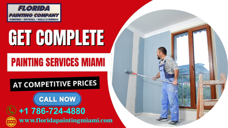 Miami, Construction, Get Complete Painting Services Miami At Competitive Prices