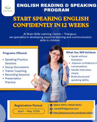 Chennai, Lessons Wanted, Make Your Child Speak English Confidently In Just 12 Weeks!
