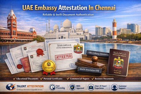 Chennai, Legal, UAE Embassy Attestation In Chennai