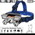 SAR 20,  Portable USB Rechargeable Headlight For Outdoor.  4 LED Headlamp