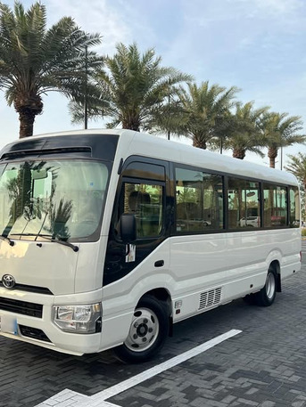 Jeddah, Automotive, Coaster 2020 Model For Rent With Driver