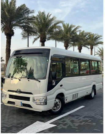 Jeddah, Automotive, Coaster 2020 Model For Rent With Driver