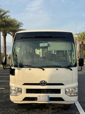 Jeddah, Automotive, Coaster 2020 Model For Rent With Driver