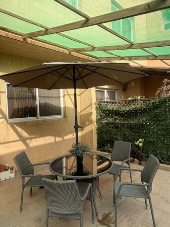 Ghirnatah, Furniture, SAR 1200,  Outdoor Umbrella With Dining Table And Chairs