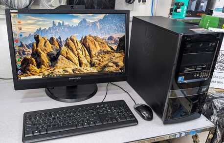 Manama, Computers, BHD 53,  HP Core I5 PC 8GB RAM With 22"FHD Monitor Built-in Camera,Speaker NVIDIA Geforce Graphics