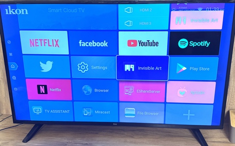 Jeddah, Appliances, SAR 650,  Ikon 50 Inch Smart LED TV 4K HD