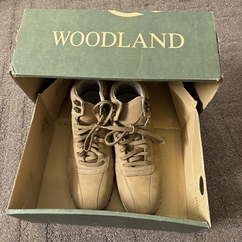 Jeddah, Clothing & Accessories, SAR 180,  New Safety Shoes Woodland Brand New Never In Use Due To Size Issue