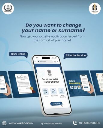 New Delhi, Legal, Apply For Gazette Notification For Name Change With Ease