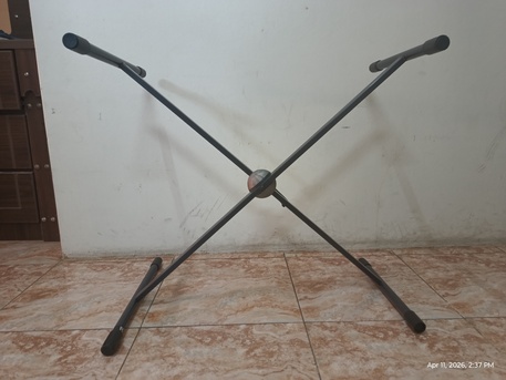 Riyadh, Musical Instruments, SAR 230,  Proel EL100 Keyboard Stand Single-Brace Design And Ikea  Keyboard Stool