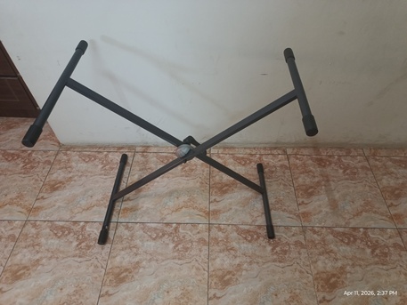 Riyadh, Musical Instruments, SAR 230,  Proel EL100 Keyboard Stand Single-Brace Design And Ikea  Keyboard Stool