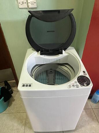 Ras Rumman, Appliances, BHD 20,  SHARP TOP LOAD AUTOMATIC 7 KG WASHING MACHINE FOR SALE