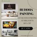 INR 2600,  Buddha Painting &ndash; Peaceful Wall Art By Vibecrafts