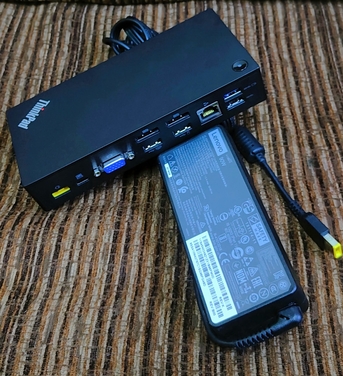 Thuqbah, Electronics, SAR 200,  Lenovo ThinkPad USB-C Thunderbolt Universal Docking Stations