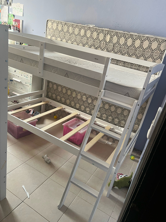 Riyadh, Furniture, SAR 375,  Kids Bunk Bed With Two Mattress