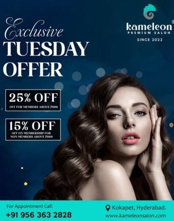 Hyderabad, Fashion & Design, Best Salon In Chandra Layout, Vijay Nagar, Bangalore - Kameleon Premium Salon