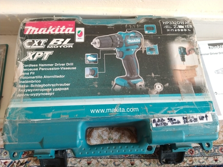 Al Barsha, Tools, AED 650,  Makita Combi-Drill Cordless Hammer Metal Wood Drill & Driver 12v In Perfect Condition