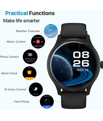 Hofuf, Electronics, SAR 80,  DIVElink HD Smart Watch Black Color
