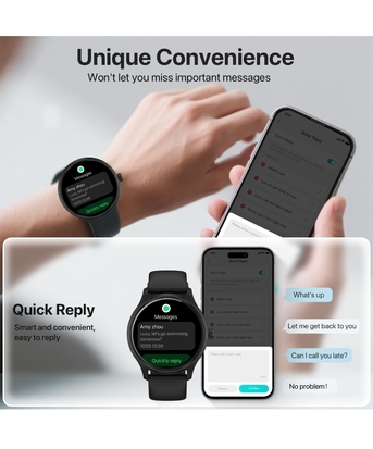 Hofuf, Electronics, SAR 80,  DIVElink HD Smart Watch Black Color