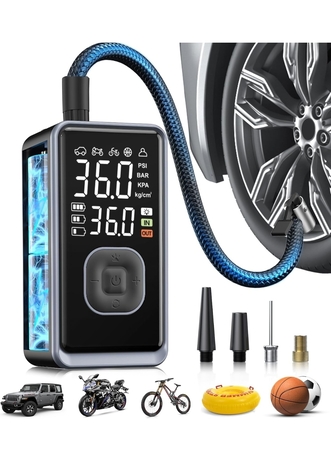 Hofuf, Auto Parts, SAR 95,  Tire Inflator Portable Air Compressor, Cordless