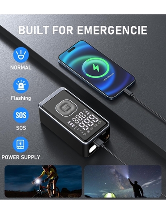 Hofuf, Auto Parts, SAR 95,  Tire Inflator Portable Air Compressor, Cordless