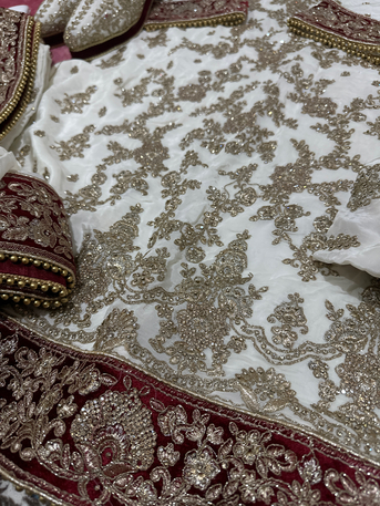 Jeddah, Clothing & Accessories, SAR 1050,  Tradition Hyderabadi Bridal Khada Dupatta