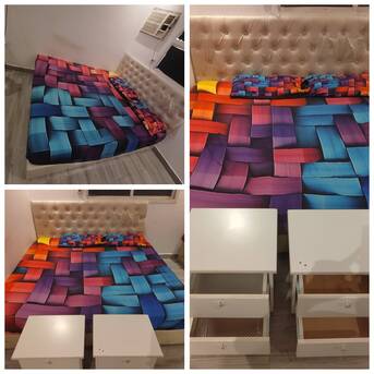 Al Marwah, Furniture, SAR 250,  King Size Bed Set With Drawers