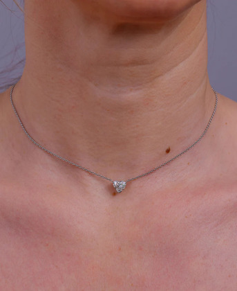 London, Jewelry, GBP 1450,  Primium 1.50ct Heart Diamond Necklace For Women In London.