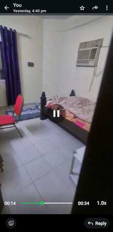 Gudaibiya, Apartments, Flats, Houses & Villas, BHD 90/month,  Furnished,  1 BR,  90 Sq. Meter,  FURNISHED ROOM FOR RENT