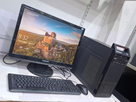 Manama, Computers, BHD 43,  Special Offer LENOVO Core I5 Computer Set 22" HD Monitor 8GB RAM + 500GB HDD Ready To Use