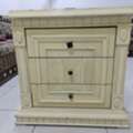 SAR 200,  Cream Nightstand - 3 Door Vintage