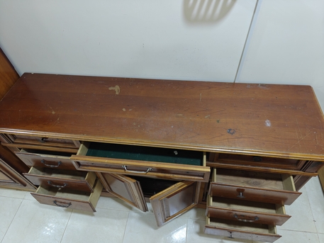 Dammam, Furniture, SAR 300,  Wooden Credenza/Buffet - 10 Door