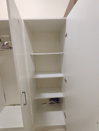 Dammam, Furniture, SAR 300,  White Wardrobe - 2 Door