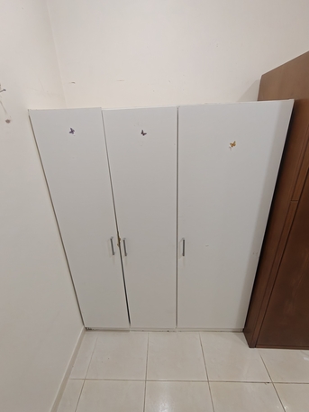 Dammam, Furniture, SAR 300,  White Wardrobe - 2 Door