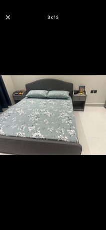 Al Izdihar, Furniture, SAR 700,  IKEA Queen Bed + Home Box Mattress | Good Condition