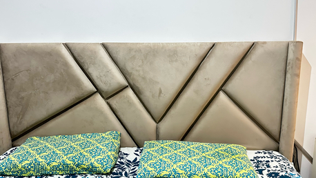 Riyadh, Furniture, SAR 550,  King Size Bed With Side Tables ,2 X Small Cupboards And Mattress For Sale