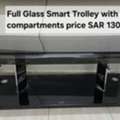 SAR 130,  TV Trolley Full Glass