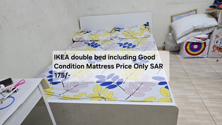 Al Khobar Al Shamalia, Furniture, SAR 175,  IKEA Double Bed Last Chance Price Drop