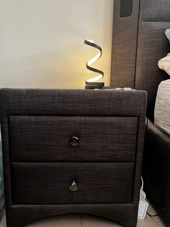 Khobar, Furniture, SAR 3000,  Luxury Super King Multimedia Bed (200?210) With Built‑In Speakers, Subwoofer & Hidden Moto