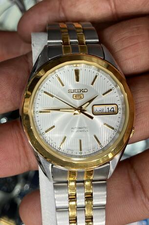 Al Badiah, Watches, SAR 830,  SR 830, Brand New SEIKO 5 Automatic 21 Jewels Purcahse Before 4 Days