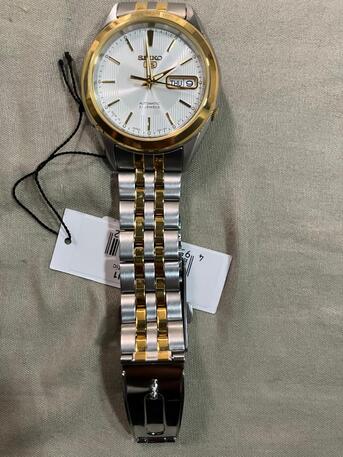 Al Badiah, Watches, SAR 830,  SR 830, Brand New SEIKO 5 Automatic 21 Jewels Purcahse Before 4 Days