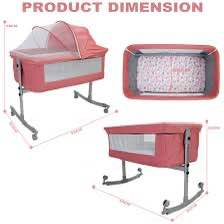 Al Murabba, Baby & Kid Stuff, SAR 115,  Brand New Unused Best Baby Portable High Quality Baby Rocker Crib Co Sleeper Bassinet