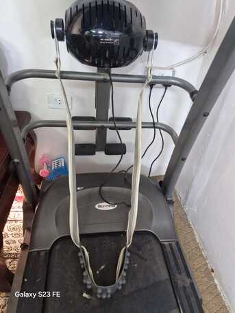 Riyadh, Heavy Equipment, SAR 550,  Olympia Heavy Duty Treadmill (Model 1301-079) With Backbone Massager & Accessories