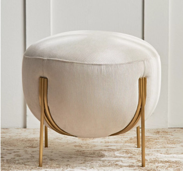 Jeddah, Furniture, SAR 300,  Fabric Ottoman
