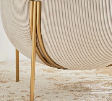 Jeddah, Furniture, SAR 300,  Fabric Ottoman